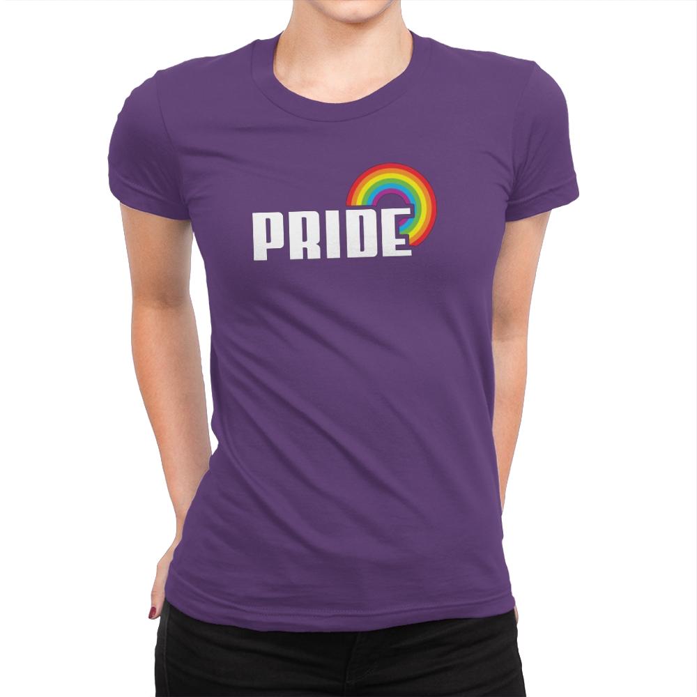 Rainbow by Pride Exclusive - Pride - Womens Premium T-Shirts RIPT Apparel Small / Purple Rush
