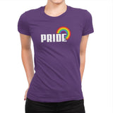 Rainbow by Pride Exclusive - Pride - Womens Premium T-Shirts RIPT Apparel Small / Purple Rush