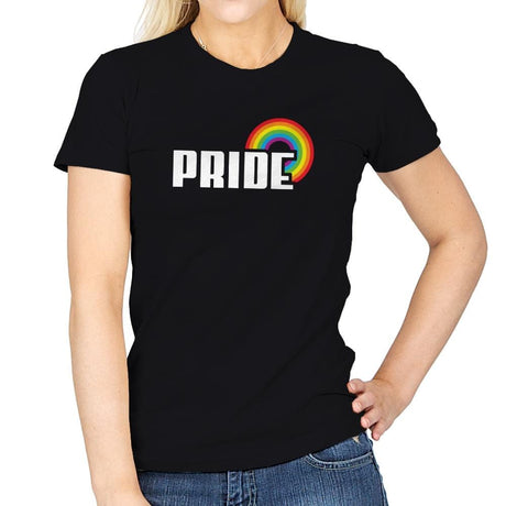 Rainbow by Pride Exclusive - Pride - Womens T-Shirts RIPT Apparel Small / Black