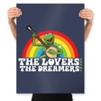 Rainbow Connection - Prints Posters RIPT Apparel 18x24 / Navy