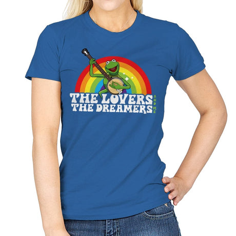 Rainbow Connection - Womens T-Shirts RIPT Apparel Small / Royal