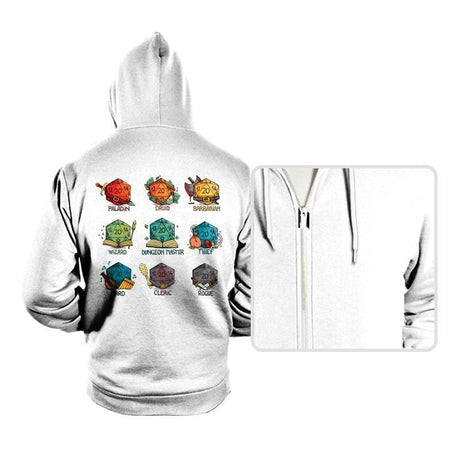 Rainbow Dice - Hoodies Hoodies RIPT Apparel Small / White