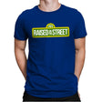 Raised On The Street - Mens Premium T-Shirts RIPT Apparel Small / Royal