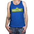 Raised On The Street - Tanktop Tanktop RIPT Apparel X-Small / True Royal