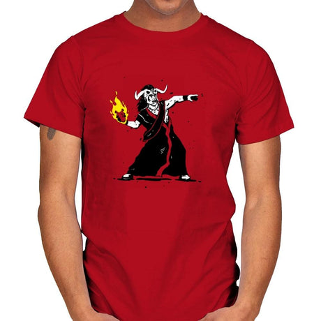 Ram Rage - Mens T-Shirts RIPT Apparel Small / Red