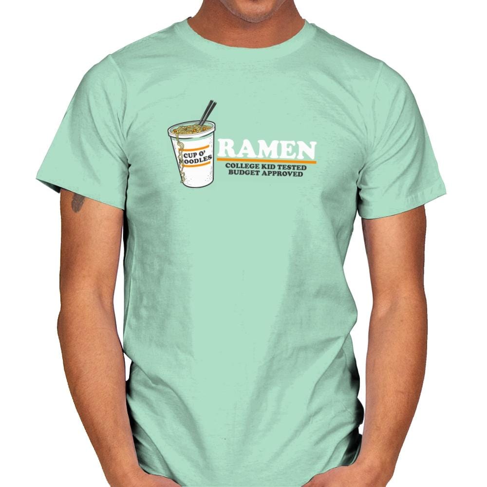 Ramen Budgest Approved Exclusive - Mens T-Shirts RIPT Apparel Small / Mint Green