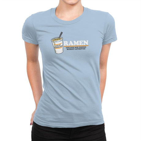 Ramen Budgest Approved Exclusive - Womens Premium T-Shirts RIPT Apparel Small / Cancun