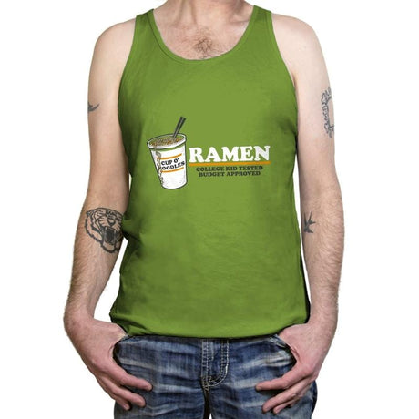 Ramen Budget Approved Exclusive - Tanktop Tanktop RIPT Apparel X-Small / Leaf