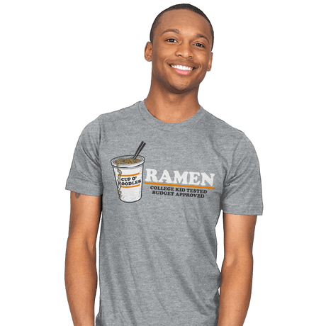 Ramen: Budget Approved - Mens T-Shirts RIPT Apparel