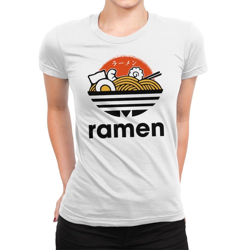 Ramen Classic - Womens Premium T-Shirts RIPT Apparel Small / White