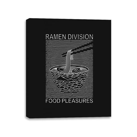 Ramen Division - Canvas Wraps Canvas Wraps RIPT Apparel 11x14 / Black
