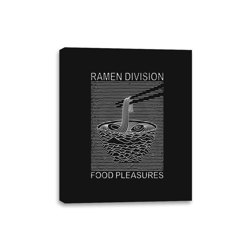 Ramen Division - Canvas Wraps Canvas Wraps RIPT Apparel 8x10 / Black