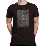 Ramen Division - Mens Premium T-Shirts RIPT Apparel Small / Dark Chocolate