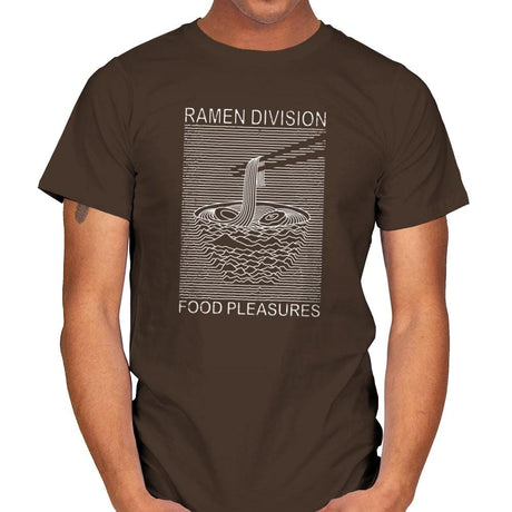 Ramen Division - Mens T-Shirts RIPT Apparel Small / Dark Chocolate