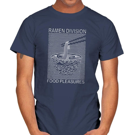 Ramen Division - Mens T-Shirts RIPT Apparel Small / Navy