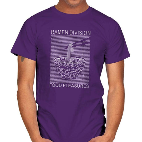 Ramen Division - Mens T-Shirts RIPT Apparel Small / Purple