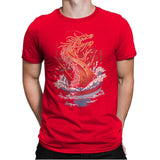 Ramen Dragon - Mens Premium T-Shirts RIPT Apparel Small / Red