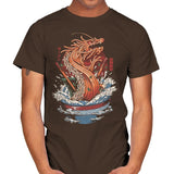 Ramen Dragon - Mens T-Shirts RIPT Apparel Small / Dark Chocolate