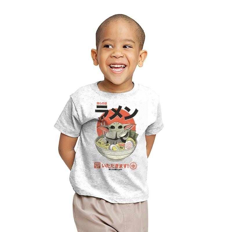 Ramen is the way - Youth T-Shirts RIPT Apparel X-small / White