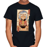 Ramen Meowster - Mens T-Shirts RIPT Apparel Small / Black