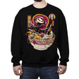 Ramen No Face - Crew Neck Sweatshirt Crew Neck Sweatshirt RIPT Apparel Small / Black