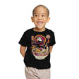 Ramen No Face - Youth T-Shirts RIPT Apparel X-small / Black