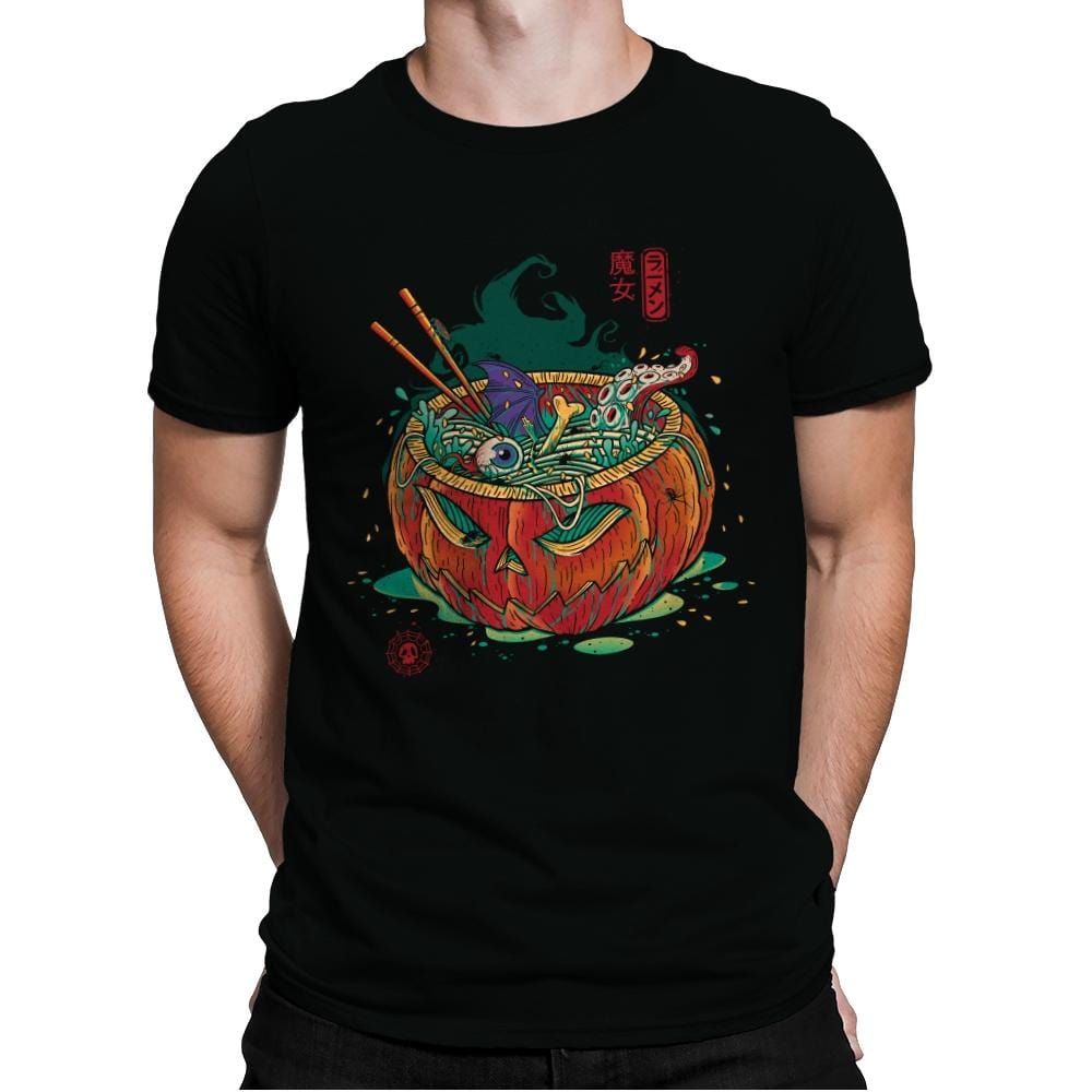 Ramen Witch - Mens Premium T-Shirts RIPT Apparel Small / Black