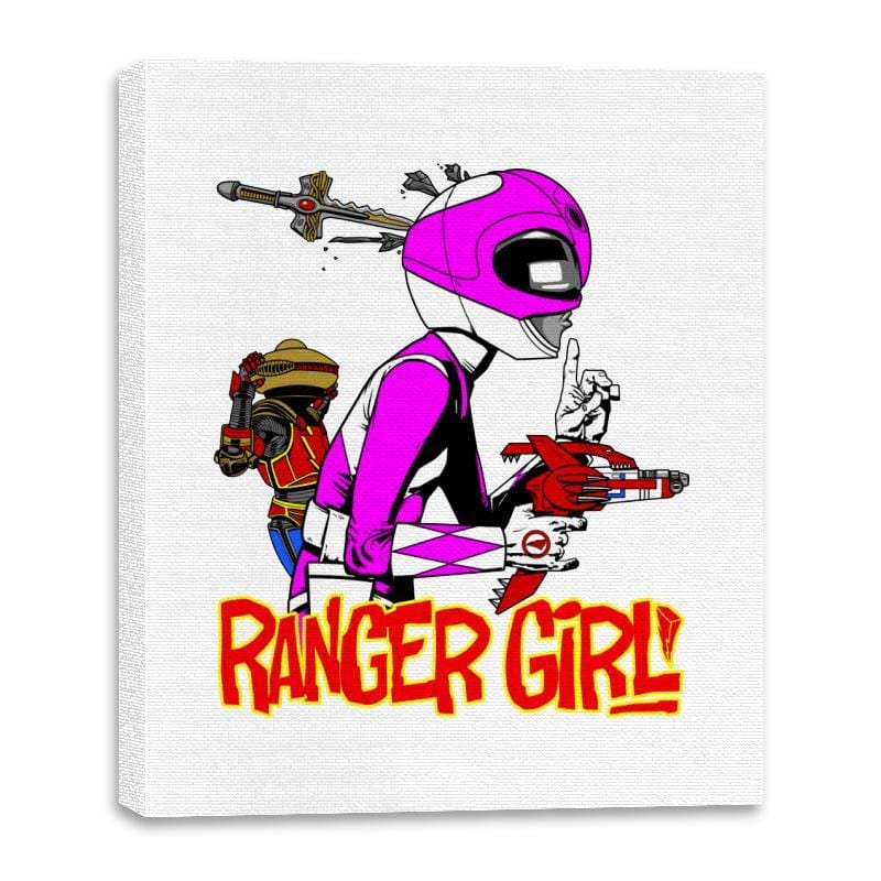 Ranger Girl - Canvas Wraps Canvas Wraps RIPT Apparel 16x20 / White