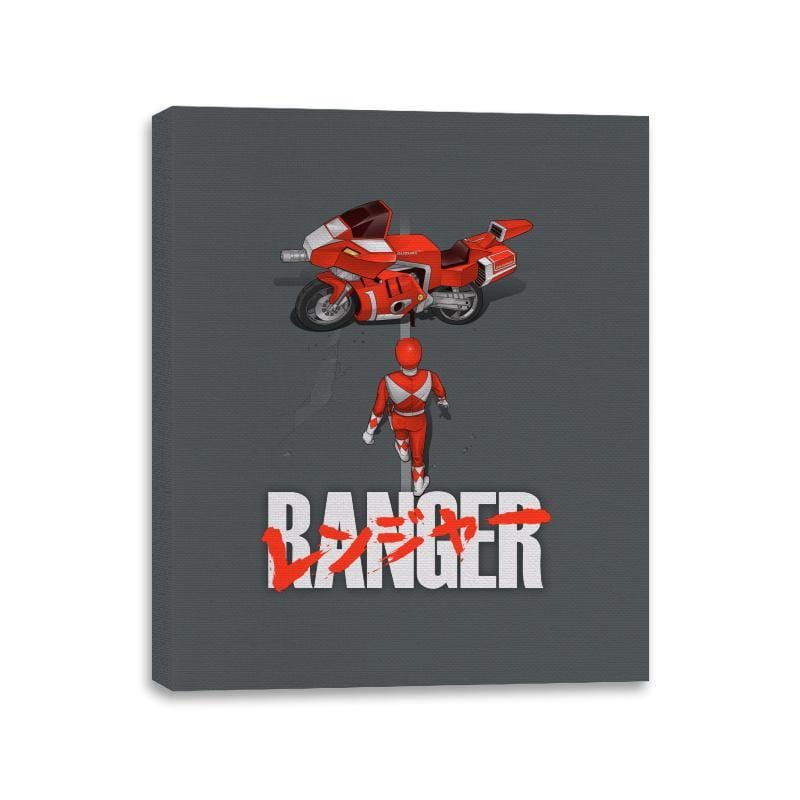 Ranger Red - Canvas Wraps Canvas Wraps RIPT Apparel 11x14 / Charcoal