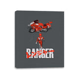Ranger Red - Canvas Wraps Canvas Wraps RIPT Apparel 11x14 / Charcoal