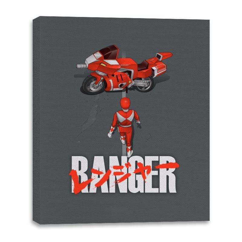 Ranger Red - Canvas Wraps Canvas Wraps RIPT Apparel 16x20 / Charcoal