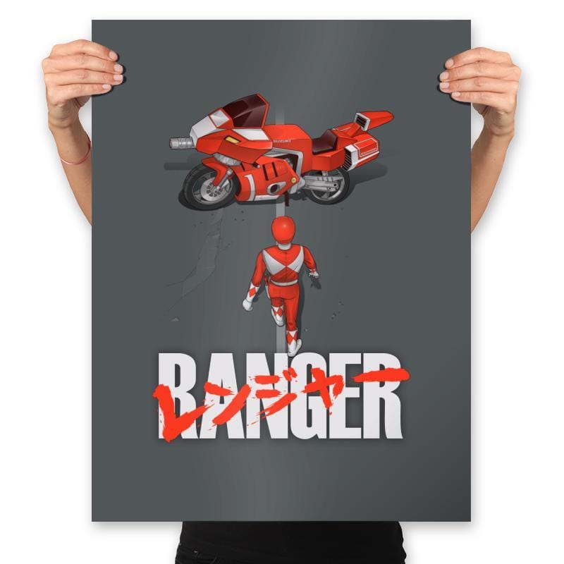 Ranger Red - Prints Posters RIPT Apparel 18x24 / Charcoal