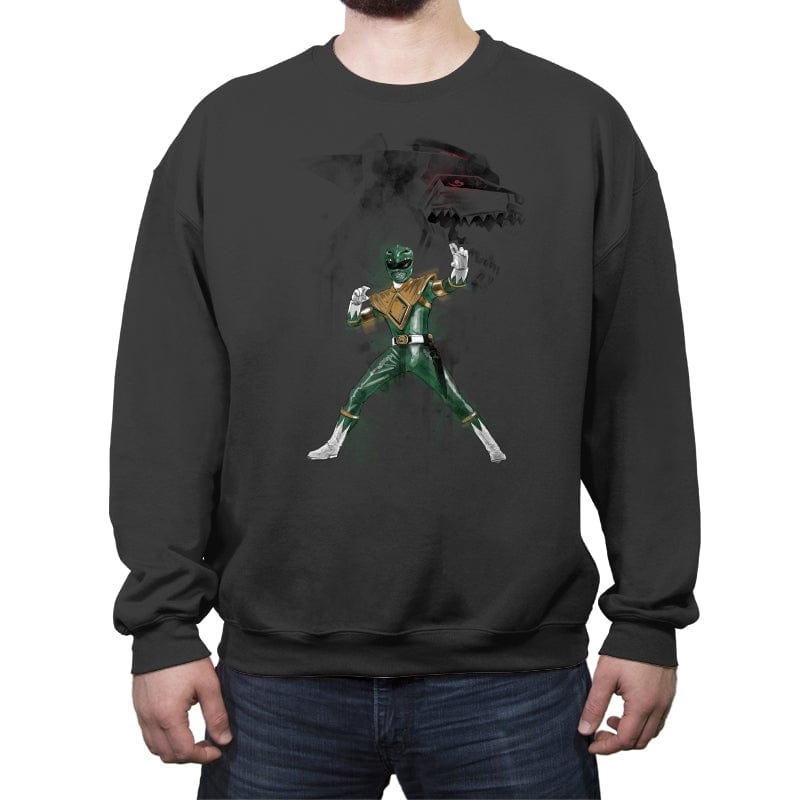 Ranger Watercolor - Crew Neck Sweatshirt Crew Neck Sweatshirt RIPT Apparel Small / Charcoal