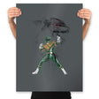 Ranger Watercolor - Prints Posters RIPT Apparel 18x24 / Charcoal