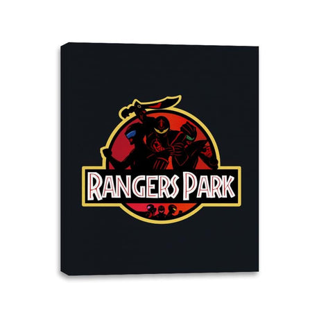 Rangers Park - Canvas Wraps Canvas Wraps RIPT Apparel 11x14 / Black
