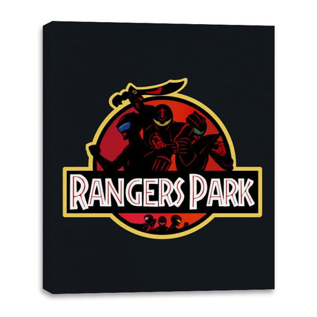 Rangers Park - Canvas Wraps Canvas Wraps RIPT Apparel 16x20 / Black