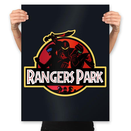 Rangers Park - Prints Posters RIPT Apparel 18x24 / Black