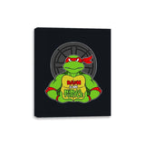 Raph is my Turtle (My Red Ninja Turtle) - Canvas Wraps Canvas Wraps RIPT Apparel 8x10 / Black