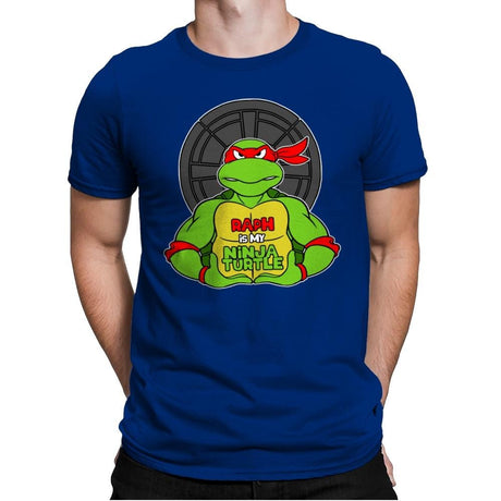Raph is my Turtle (My Red Ninja Turtle) - Mens Premium T-Shirts RIPT Apparel Small / Royal
