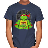 Raph is my Turtle (My Red Ninja Turtle) - Mens T-Shirts RIPT Apparel Small / Navy