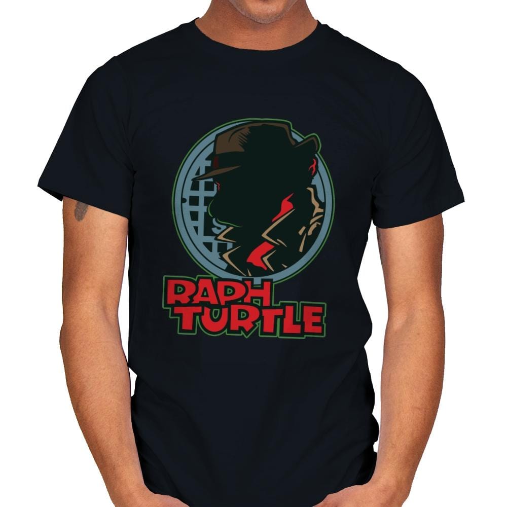 Raph Turtle - Mens T-Shirts RIPT Apparel Small / Black