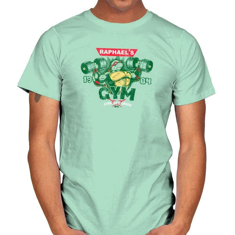 Raphs Gym Exclusive - Mens T-Shirts RIPT Apparel Small / Mint Green