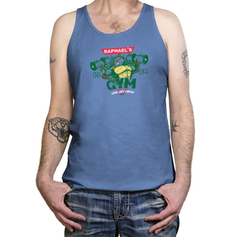 Raphs Gym Exclusive - Tanktop Tanktop RIPT Apparel X-Small / Blue Triblend