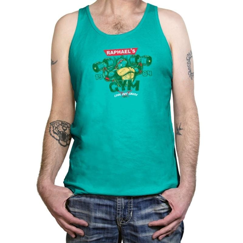 Raphs Gym Exclusive - Tanktop Tanktop RIPT Apparel X-Small / Teal