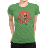 Raptor Catana Meowster - Womens Premium T-Shirts RIPT Apparel Small / Kelly