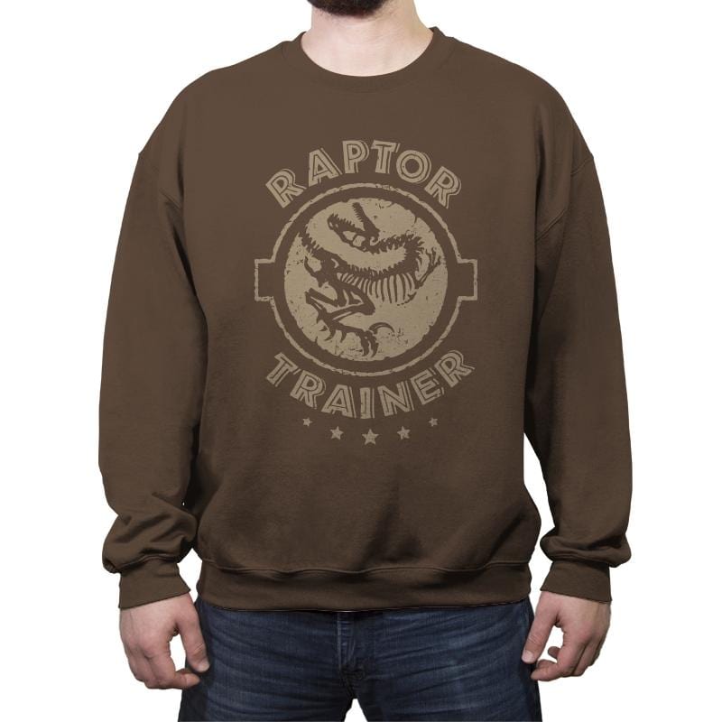 Raptor Trainer - Crew Neck Sweatshirt Crew Neck Sweatshirt RIPT Apparel