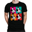 Rat Animation Pop Art - Mens Premium T-Shirts RIPT Apparel Small / Black