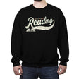 Rather Be Reading - Crew Neck Sweatshirt Crew Neck Sweatshirt RIPT Apparel Small / Black