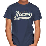 Rather Be Reading - Mens T-Shirts RIPT Apparel Small / Navy