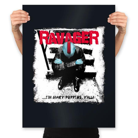 Ravager - Prints Posters RIPT Apparel 18x24 / Black